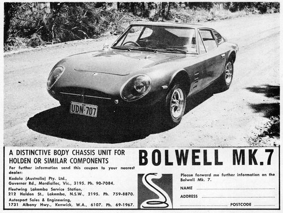 1970 Bolwell Mark7